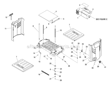 Part Location Diagram of 089170109143 Ridgid Washer