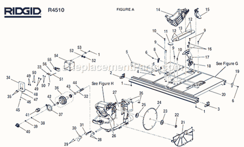 Part Location Diagram of 089037006704 Ryobi ASSEMBLY, SWITCH