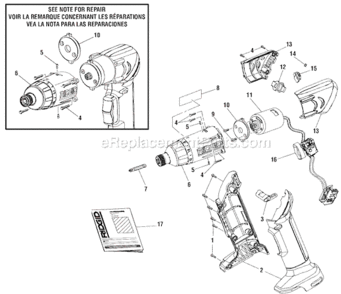Part Location Diagram of 670800058 Ryobi Single Bit (PH2, L50 mm)