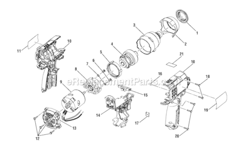 Part Location Diagram of 611920001 Ryobi GEAR RING