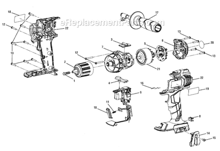 Part Location Diagram of 670769003 Ridgid Chuck