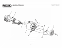 Figure D Diagram and Parts List for RD8000  Ridgid Generator