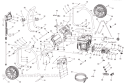 Main Assembly Diagram and Parts List for RD80903  Ridgid Pressure Washer