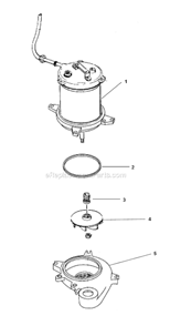 Page A Diagram and Parts List for TP-1000  Ridgid Drain Cleaner