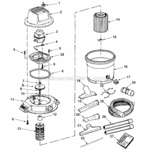 Part Location Diagram of 62928 Ridgid Utility Nozzle