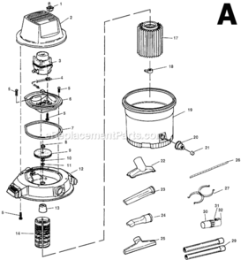 Part Location Diagram of 73517 Ridgid Axle