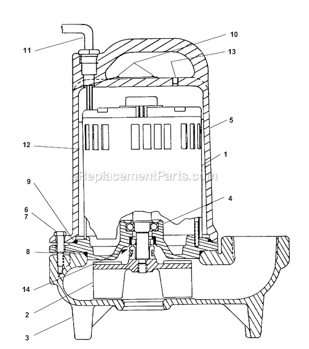 Page A Diagram and Parts List for SEC-600  Ridgid Drain Cleaner