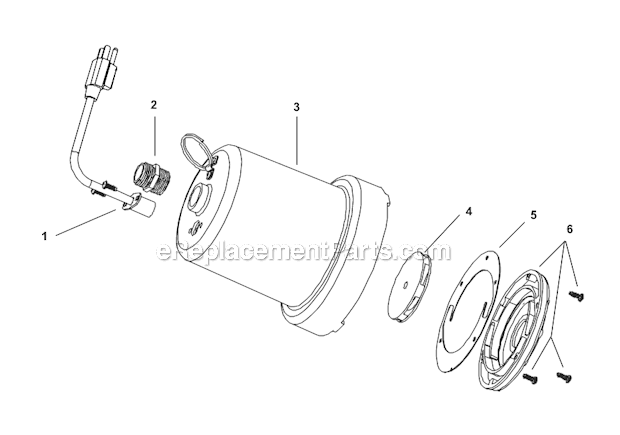 Page A Diagram and Parts List for TP-250  Ridgid Drain Cleaner