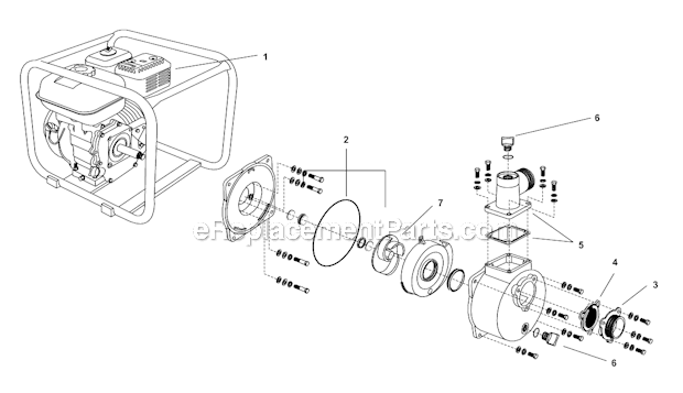 Page A Diagram and Parts List for TP-4000  Ridgid Drain Cleaner