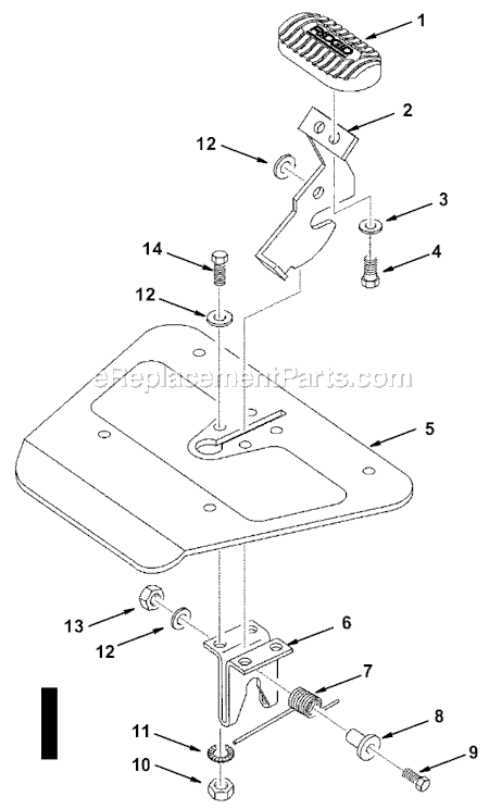 Page I Diagram and Parts List for TS24241  Ridgid Table Saw