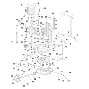 Part Location Diagram of P34-260-75 Rikon Setting Collar I-1-2-8