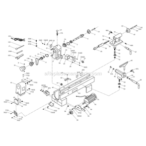 Part Location Diagram of CLSY Rikon Lock Switch Yellow