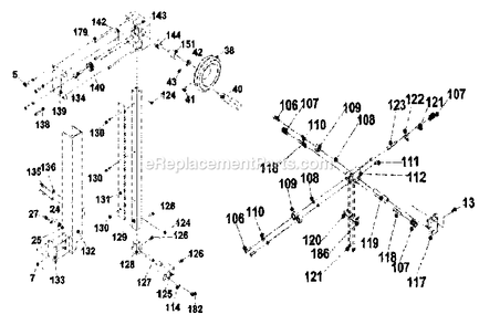 Part Location Diagram of P10-325-23A Rikon Motor Capacitor  (Same as P10-345-82A)    A-2-3-1