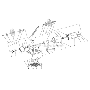 Part Location Diagram of P81-608-2 Rikon Flange D-3-3-1