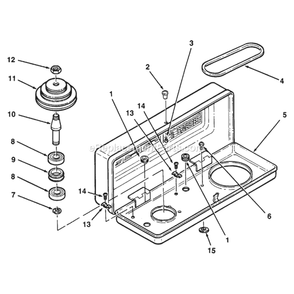 Page A Diagram and Parts List for 30-100  Rikon Drill Press