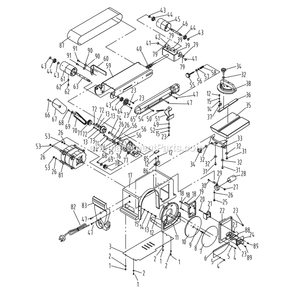 Page A Diagram and Parts List for 50-112  Rikon Sander Grinder