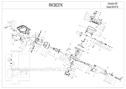 Part Location Diagram of 50000642 Rockwell Compression Spring