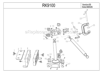 Part Location Diagram of 60015203 Rockwell Clip Tight Piece