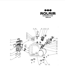Part Location Diagram of U1011 Rolair Elbow
