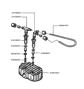 Page 1 Diagram and Parts List for PMP112K11CHHU  Rolair Compressor