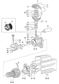 Page B Diagram and Parts List for D075LPV5  Rolair Compressor