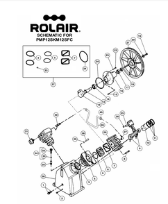 Part Location Diagram of FC012047000 Rolair Oil Filler Plug