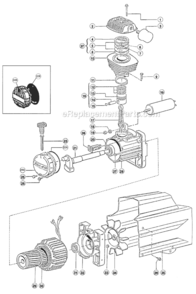 Page A Diagram and Parts List for PMP11MK105FI  Rolair Compressor