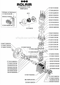 Part Location Diagram of 30300030CH Rolair Bearing