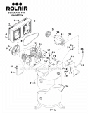 Part Location Diagram of LB51111-5600 Rolair Air Filter
