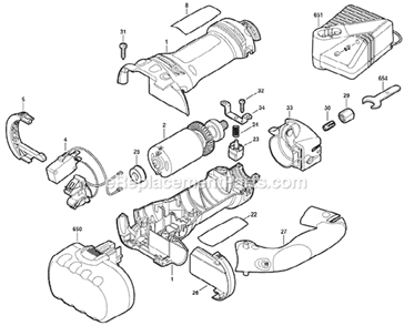 Part Location Diagram of 2610909203 Bosch Tool COLLET NUT