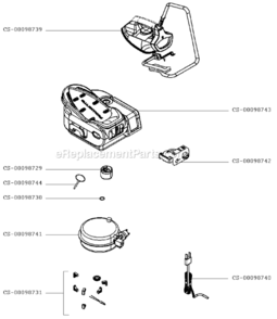 Page A Diagram and Parts List for DG5030U0/B80  Rowenta Iron