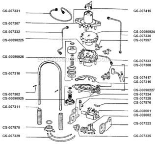 Part Location Diagram of CS-00090227 Rowenta Sliding Rail