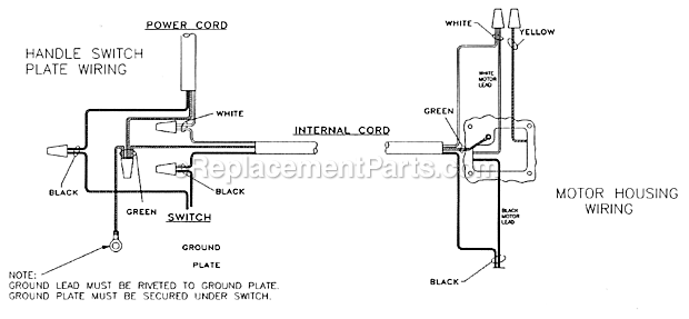 Page B Diagram and Parts List for CR5130 Z Royal Upright Vacuum