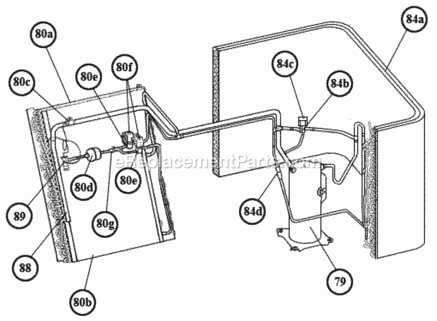 Reheat Circuit Assembly 036-060 Diagram and Parts List for RLNL-G060CL024  Ruud Air Conditioner
