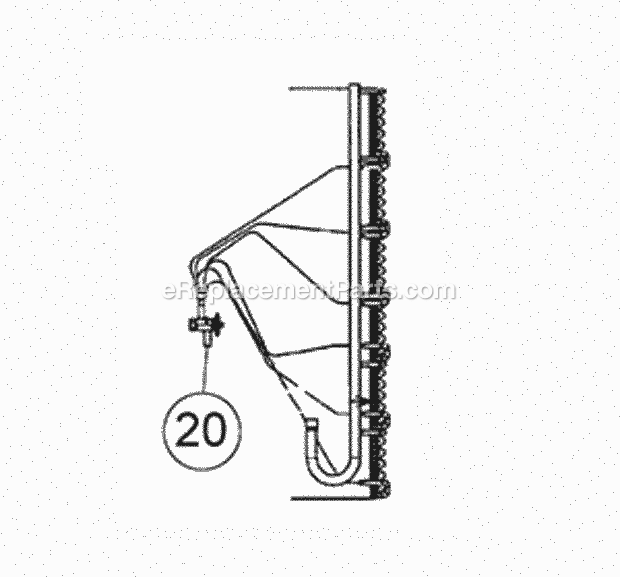 Txv Assembly Diagram and Parts List for RPWE-090DAZ  Ruud Heater