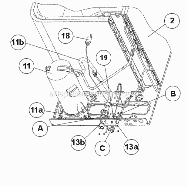 Valve Mounting, Compressor 078-090 Diagram and Parts List for RAWL-090CAZ  Ruud Air Conditioner