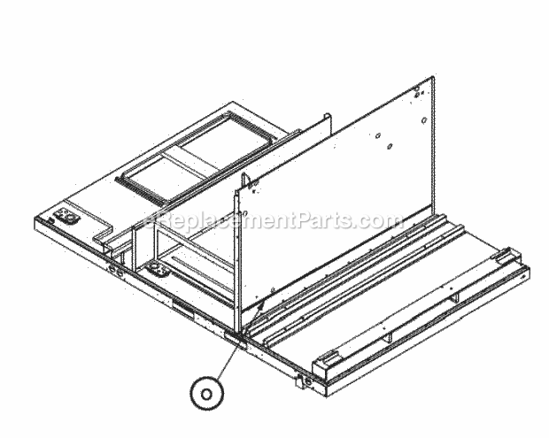 Condenser Bulkhead 180 Diagram and Parts List for RKHL-D180CL25E  Ruud Heater