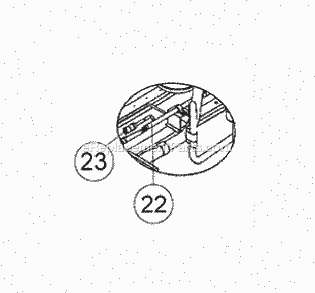 Service Valve Assembly Diagram and Parts List for RPWE-090DAZ  Ruud Heater