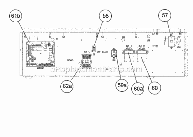 Control Box - Vfd Diagram and Parts List for RACDZR090ACA000AABC1  Ruud Air Conditioner
