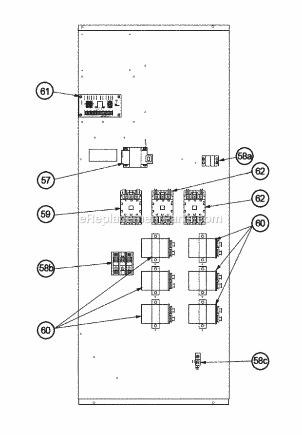 Interior - Coil 180-300 Diagram and Parts List for RLNL-G240CS060  Ruud Air Conditioner