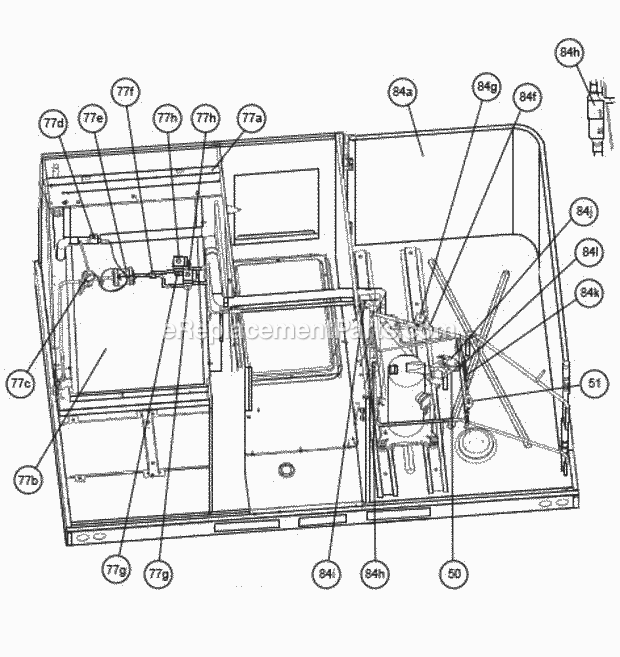 Coil Group (Including Option 555) 036-060 Diagram and Parts List for RKPN-C060CM13E  Ruud Heater