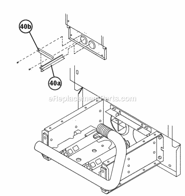 Nox Insert Assembly Diagram and Parts List for R801TA075417MSA  Ruud Furnace