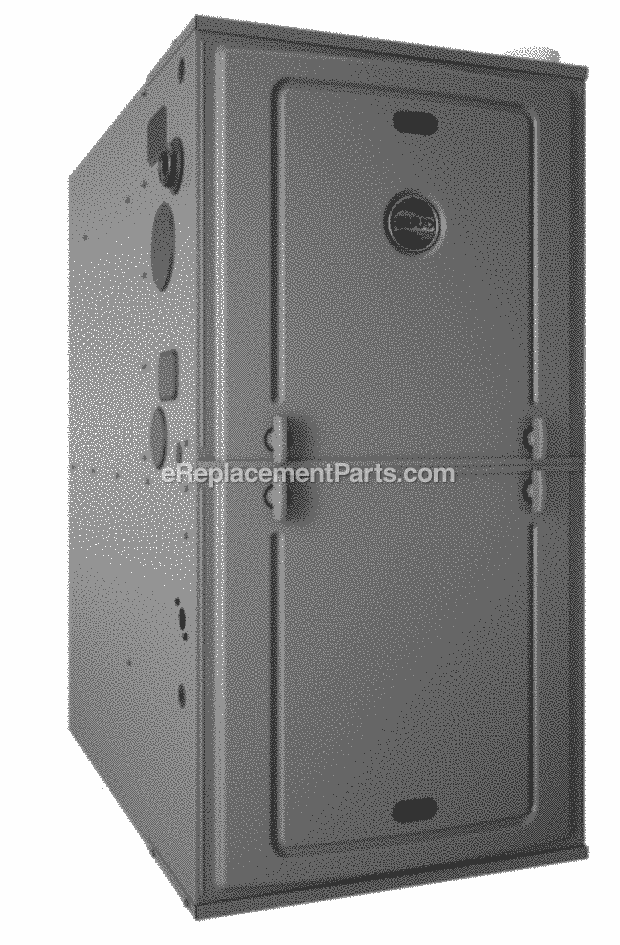 External Diagram and Parts List for R95TC1001521MSA  Ruud Furnace