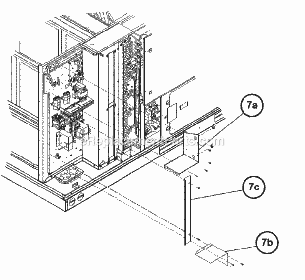 Low Voltage Shields 120 Diagram and Parts List for RKHL-D180CL25E  Ruud Heater