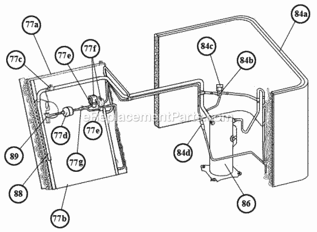 Reheat Circuit Assembly 036-060 Diagram and Parts List for RKNL-G060DM10EAJJ  Ruud Heater