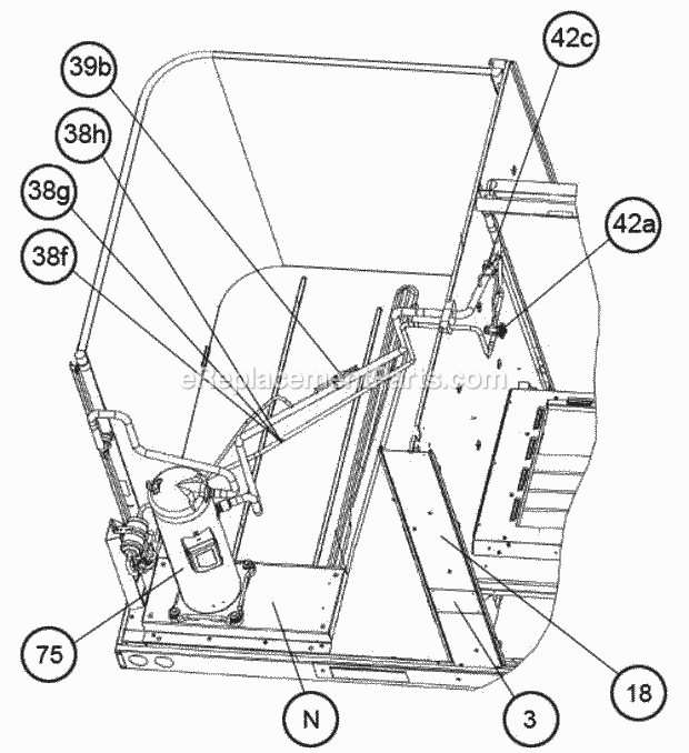 Txv - Lpc Diagram and Parts List for RACDZR090ACA000AABC1  Ruud Air Conditioner