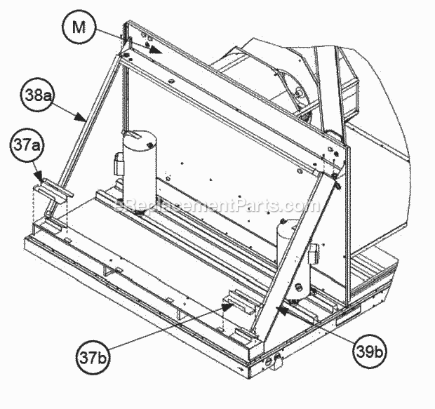 Condenser Coil Airstop - 240 Diagram and Parts List for RKKL-B240DL30EADA  Ruud Heater