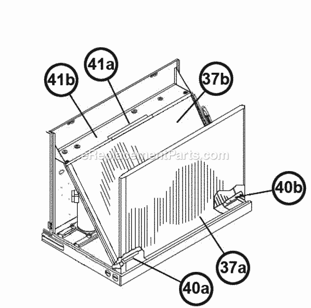 Condenser Coil Assembly 090-120 Diagram and Parts List for RLRL-H240DR060  Ruud Air Conditioner