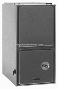 External View-U Diagram and Parts List for RGTS-12ERAJS320  Ruud Furnace