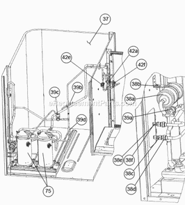 Reheat Diagram and Parts List for RACDZS150ACA000AAAA0  Ruud Air Conditioner
